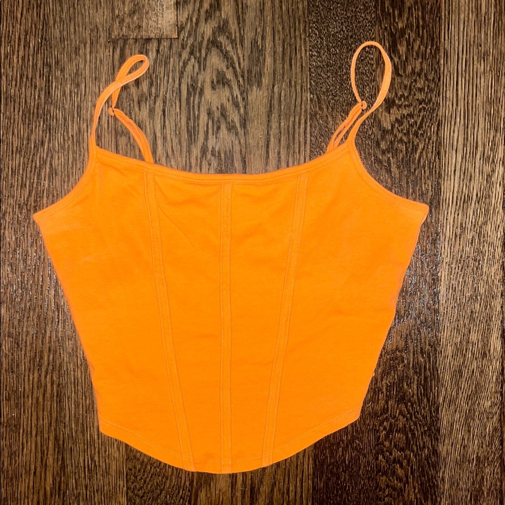 Hollister Vibrant Orange Camisole Top